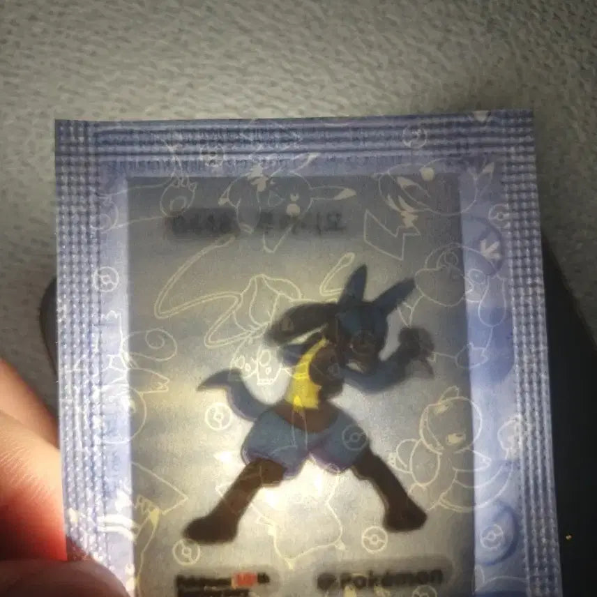 [BUNJANG] Pokemon 30th Anniversary Lucario Sealed Sticker / 포켓몬 30주년 미개봉 루카리오 띠부씰