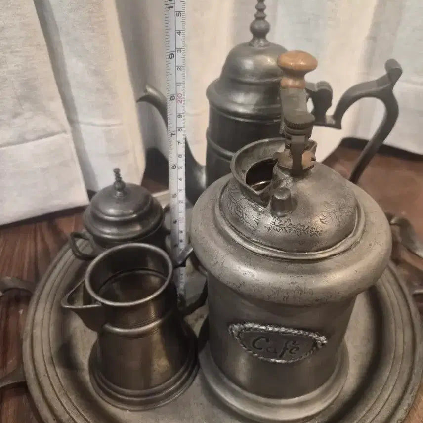 [BUNJANG] Italian Antique Pewter Set / 이태리 엔틱 주석세트