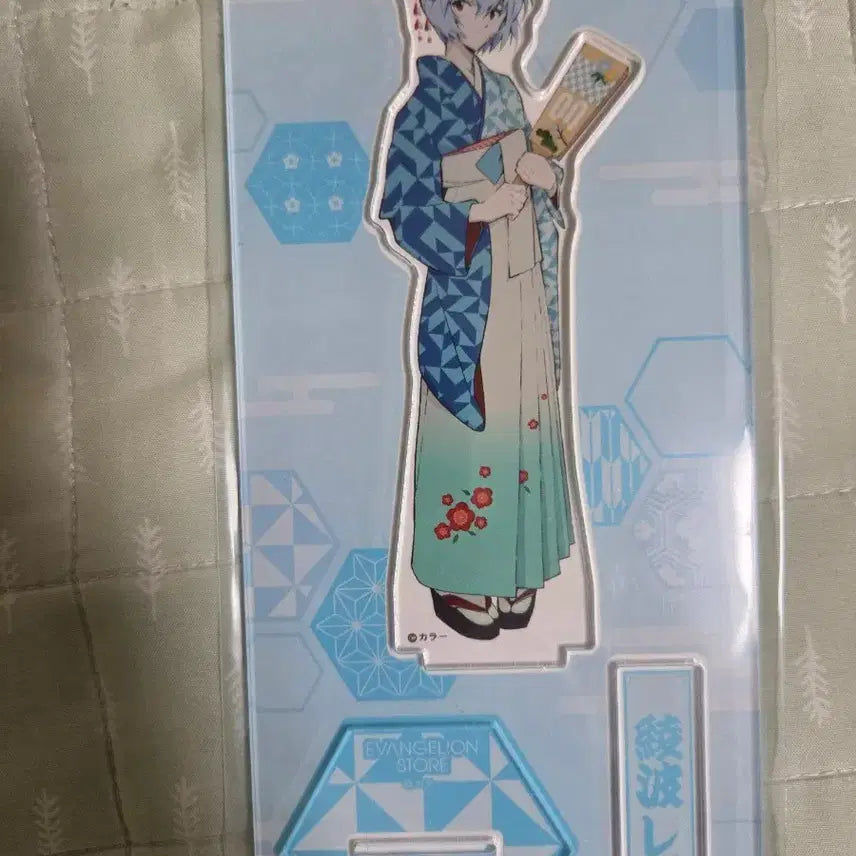 [SOLD OUT] 에반게리온 아야나미 레이 기모노 아크릴 스탠드