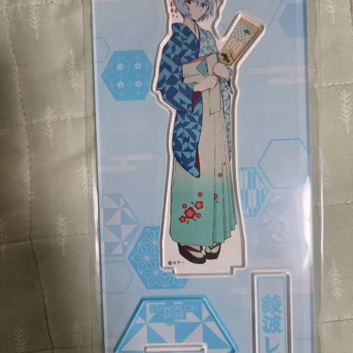 [SOLD OUT] 에반게리온 아야나미 레이 기모노 아크릴 스탠드