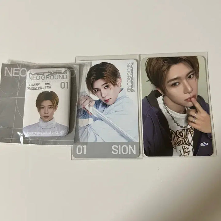 [BUNJANG] NCT Wish 10th Anniversary Trading Card Set + ID Photo Badge / Nct 10주년 엔시티 위시 팝업 시온 트레카 랜덤 뱃지 세트