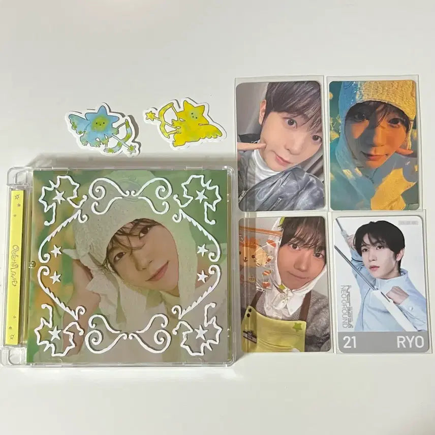 [BUNJANG] NCT WISH Odd To Love Ryo Jewel Version Photocard (Opened) with withdrama POB / 엔시티 위시 오드투러브 료 쥬얼버전 개봉 포카 위드뮤 특전 포함
