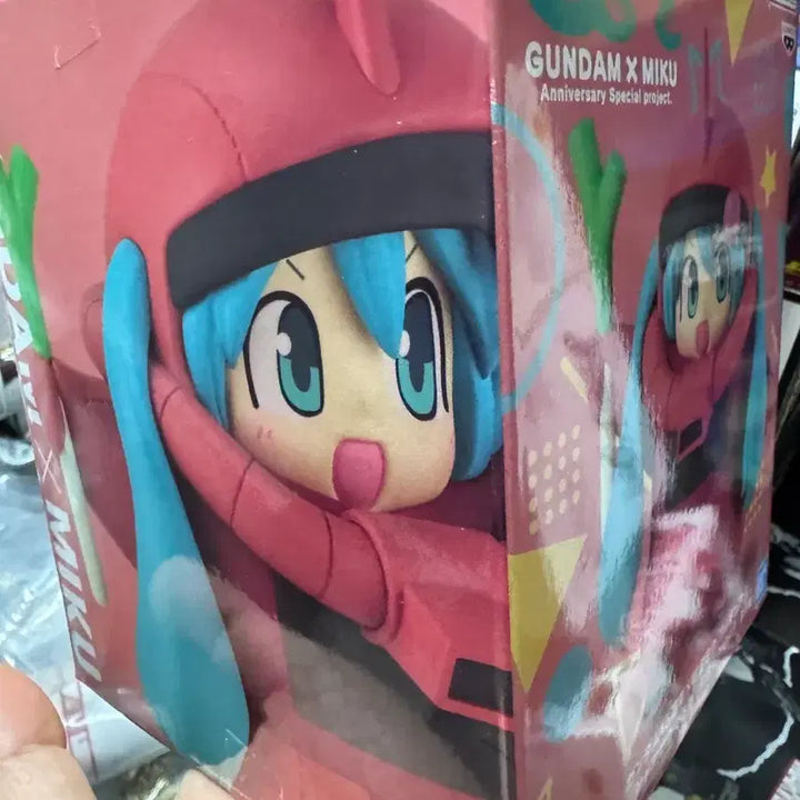 [BUNJANG] Bandai Hatsune Miku Char Aznable Zaku Ver. Figure / 반다이 하츠네 미쿠 샤아 자쿠 Ver