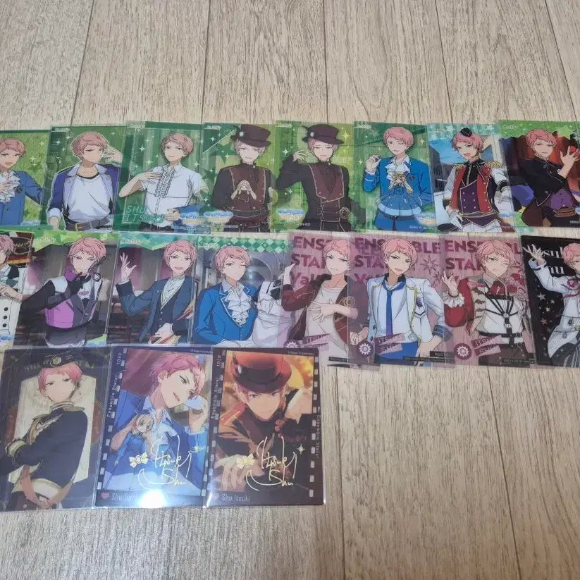 [BUNJANG] Ensemble Stars Valkyrie Shu Itsuki Normal Clear Card Bundle Set / 앙스타 발키리 이츠키 슈 노말 클카 클리어카드 올클