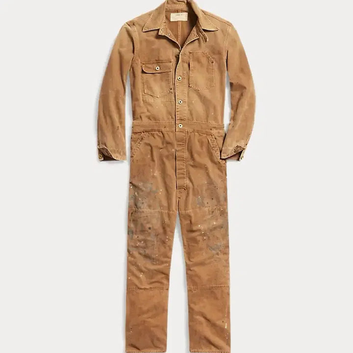 [BUNJANG] RRL Duck Canvas Double Knee Coverall Jumpsuit / RRL 더블알엘 덕캔버스 더블니 커버올 점프슈트