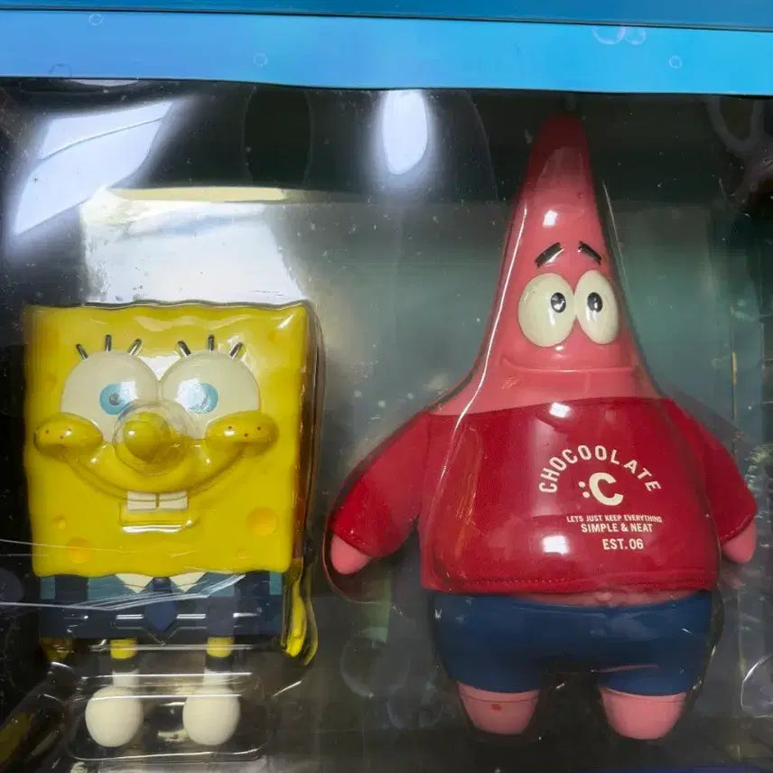 [BUNJANG] Chocoolate x Spongebob Collaboration Figure (Sealed) / chocoolate x spongebob 콜라보 피규어 미개봉