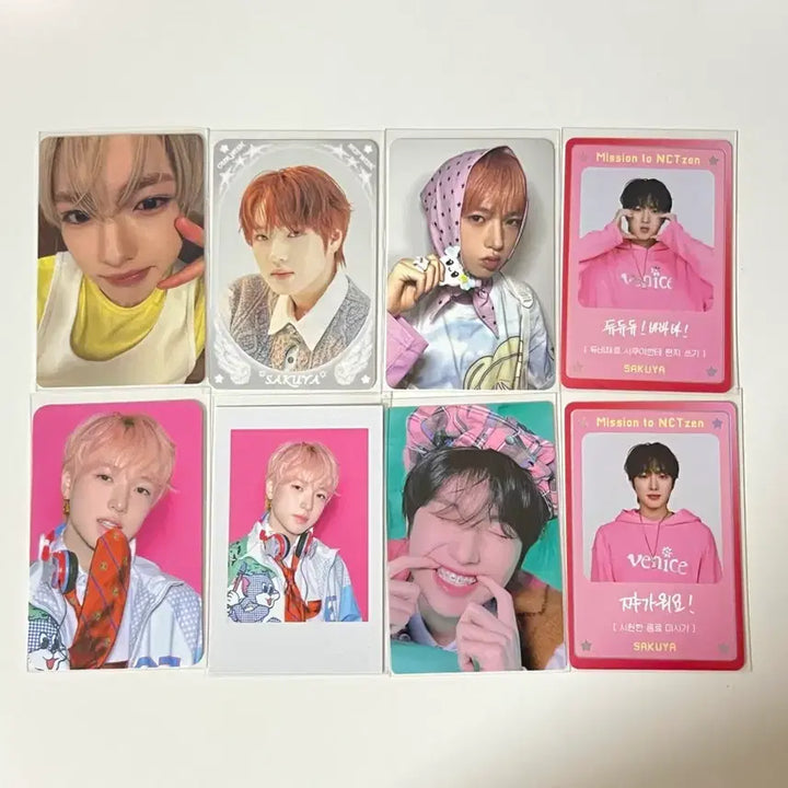 [BUNJANG] NCT WISH SAKUYA Photocard Bundle Set / 엔시티 위시 사쿠야 포카 세트 일괄 양도 시그 팝팝 앙콘 오드투러브