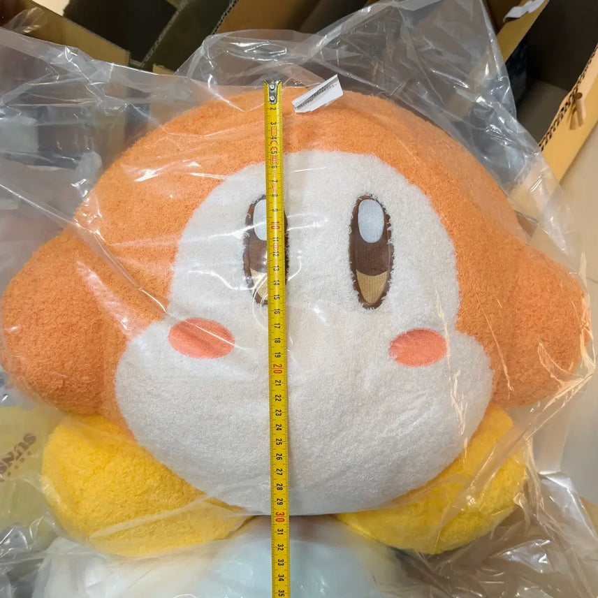 [BUNJANG] Kirby Planet Robobot Waddle Dee BIG Mochi Cushion Plush / [일본 정품] 재입고 별의 커비 웨이들디 BIG 모찌모찌 쿠션 인형