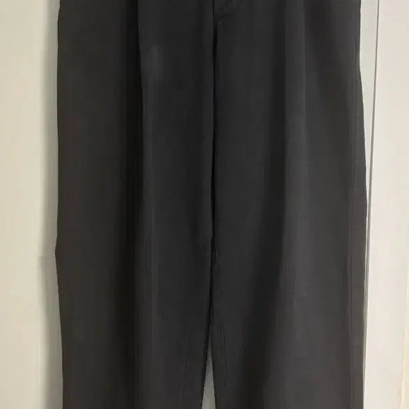 [BUNJANG] Orrery 26ss Garment Dyed Pin Tuck Wide Pants Black / 오라리 26ss 가먼트다이드 핀스 라이트 치노 원턱 와이드 팬츠 블랙 5