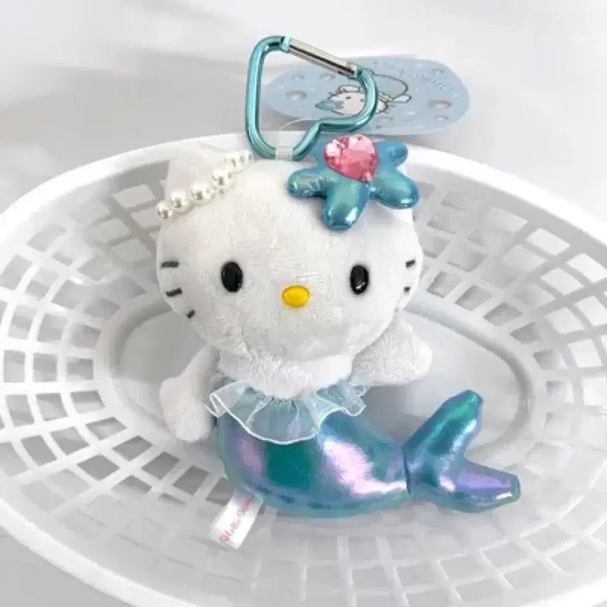 [BUNJANG] Sanrio Hello Kitty Mermaid Keychain (Sealed) / 산리오 정품 헬로키티 인어공주 키링 미개봉