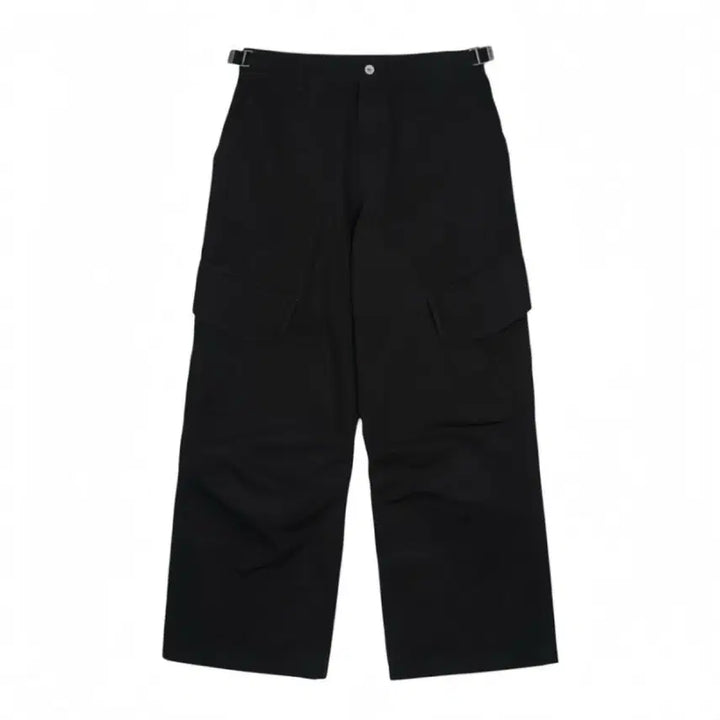 [BUNJANG] Yiyae Oxford Panel Cargo Pants / yiyae 옥스포드 패널 카고 팬츠