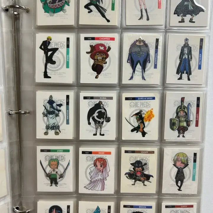 [BUNJANG] One Piece Shani Ttibu Seal Stickers / 원피스 샤니 띠부씰 스티커 판매합니다