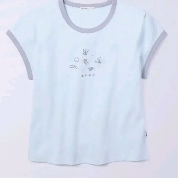[BUNJANG] Calvin Klein x Jungkook Calvin Klein Collaboration Ringer Baby T-shirt / CKJK 정국 캘빈클라인 콜라보 링거 베이비 반팔
