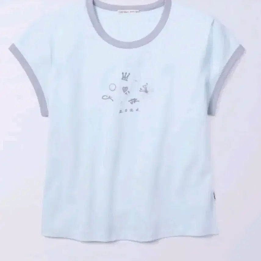 [BUNJANG] Calvin Klein x Jungkook Calvin Klein Collaboration Ringer Baby T-shirt / CKJK 정국 캘빈클라인 콜라보 링거 베이비 반팔