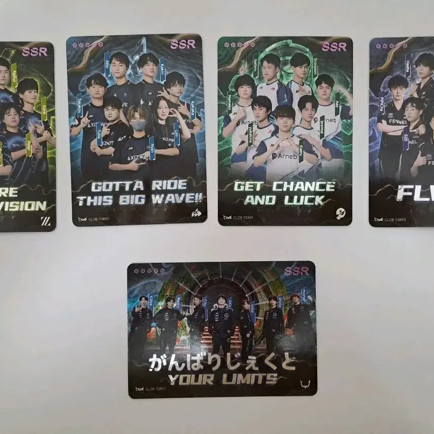 [BUNJANG] Identity V COA Abyss Japan Team Card Bundle Set / 제5인격 COA 심연 일본 팀 카드 일괄
