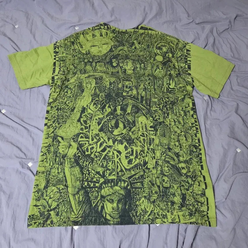 [BUNJANG] Supreme 24FW Willow Moss T-Shirt (M) / 슈프림 24FW 윌로우 모스 반팔 티셔츠 M 100