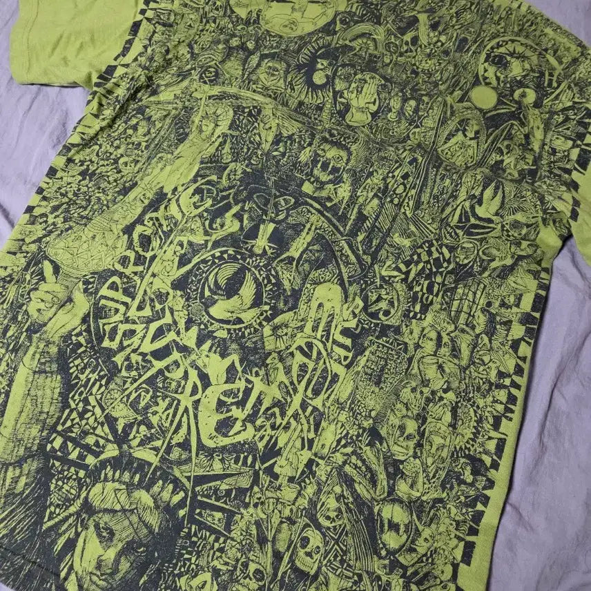 [BUNJANG] Supreme 24FW Willow Moss T-Shirt (M) / 슈프림 24FW 윌로우 모스 반팔 티셔츠 M 100