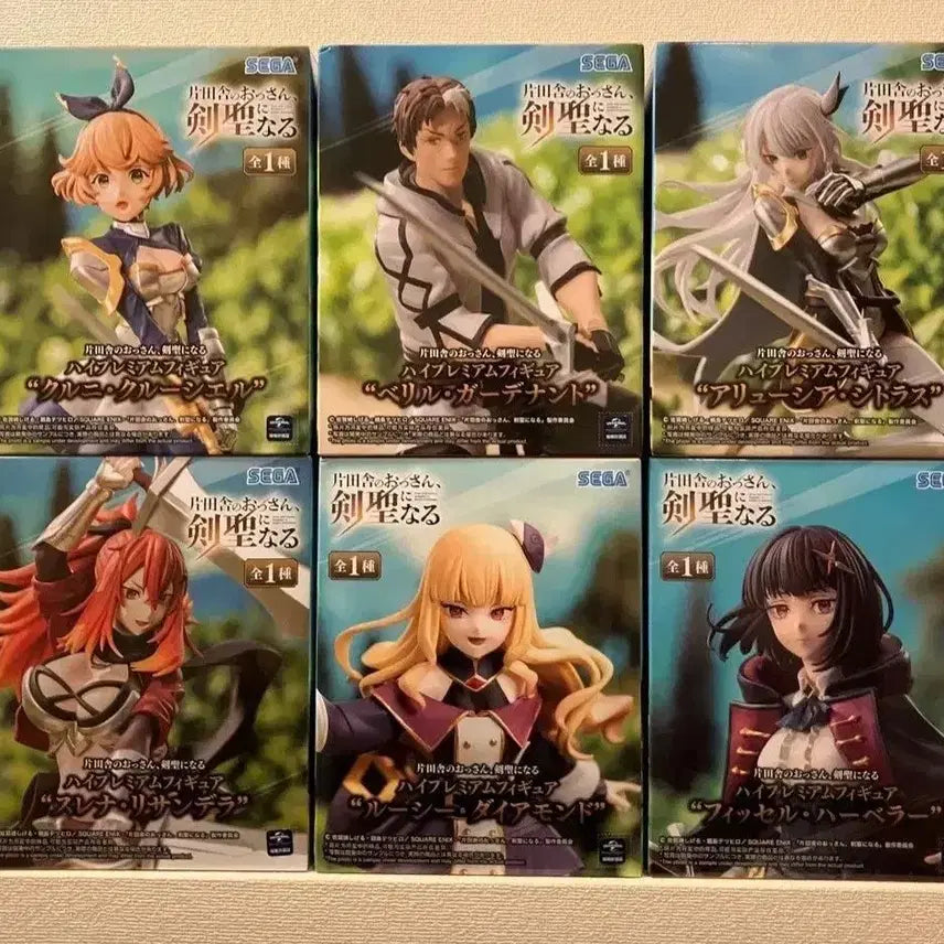 [BUNJANG] Village Uncle Geomseong Figure Full Set (6 pieces) / 미개봉)촌구석 아저씨 검성 피규어 풀셋 6개 피규어 일괄 판매
