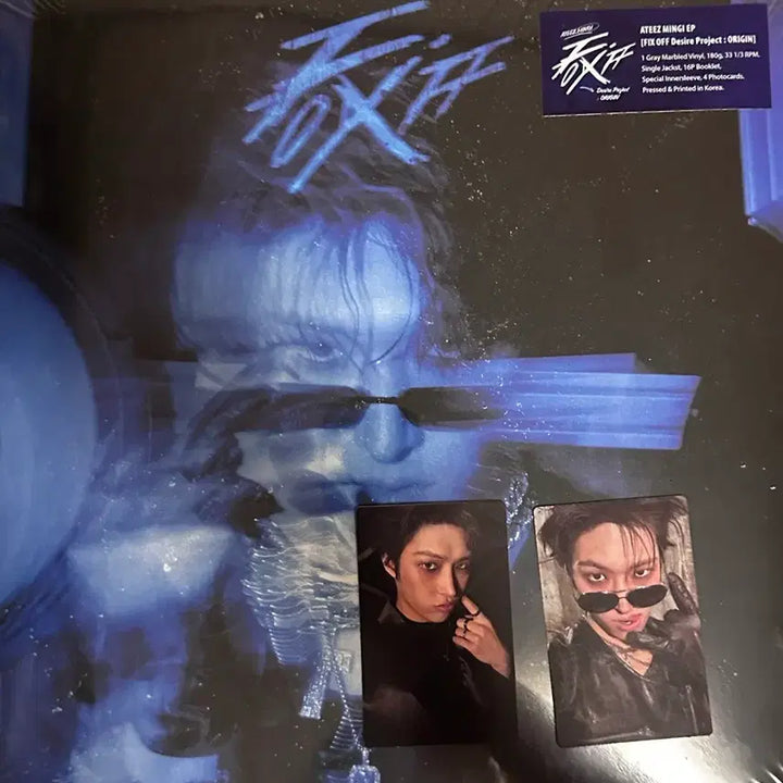 [BUNJANG] ATEEZ Mingi FIX OFF Desire Project Vinyl (Sealed) / 민기 (ATEEZ) - FIX OFF Desire Project(미개봉)