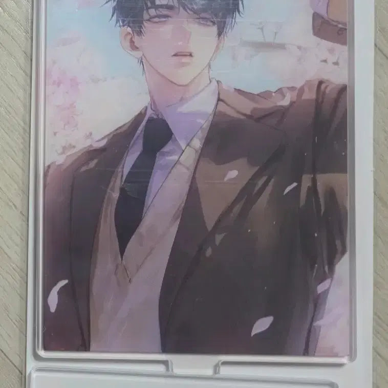 [BUNJANG] Ryu Jaegwan Cherry Blossom Acrylic Stand / 괴출 괴담출근 비공굿 용사님 류재관 벚꽃 아크릴스탠드 원가 양도