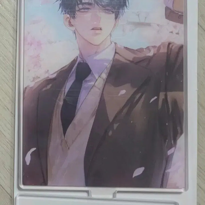 [BUNJANG] Ryu Jaegwan Cherry Blossom Acrylic Stand / 괴출 괴담출근 비공굿 용사님 류재관 벚꽃 아크릴스탠드 원가 이하 양도