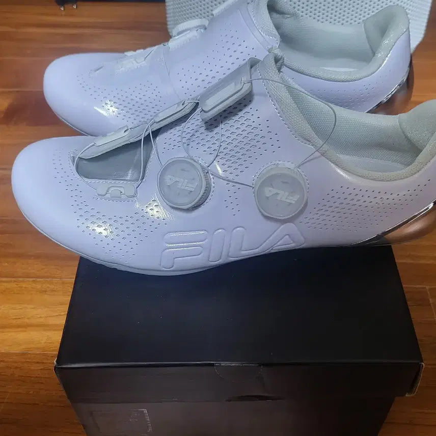 [BUNJANG] FILA Synapse 5 Road Bike Flat Pedal Shoes 275mm / FILA 시냅스5 로드자전거 평페달 슈즈 275mm