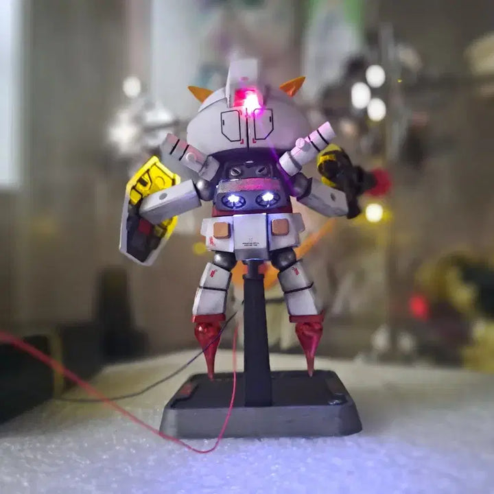 [BUNJANG] First Gundam Fully Painted Model Kit with LED Modifications / 프라모델 퍼스트 건담 풀도색, LED 개수작 팝니다