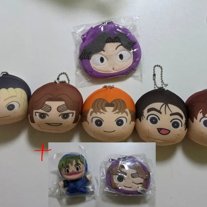 [BUNJANG] Nintama Rantarou Manju Wallets Bundle Set / 닌타마 만쥬 도이 손나몽 코마츠다 타키야샤마루 타카마루 아야베 지갑 일괄