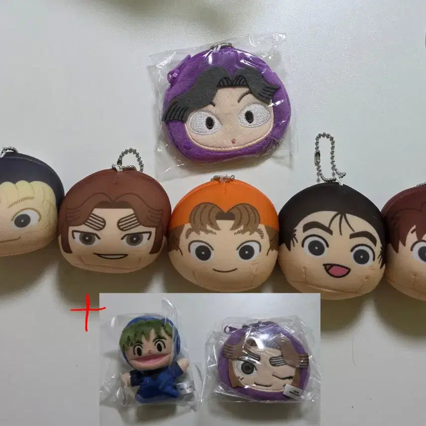 [BUNJANG] Nintama Rantarou Manju Wallets Bundle Set / 닌타마 만쥬 도이 손나몽 코마츠다 타키야샤마루 타카마루 아야베 지갑 일괄