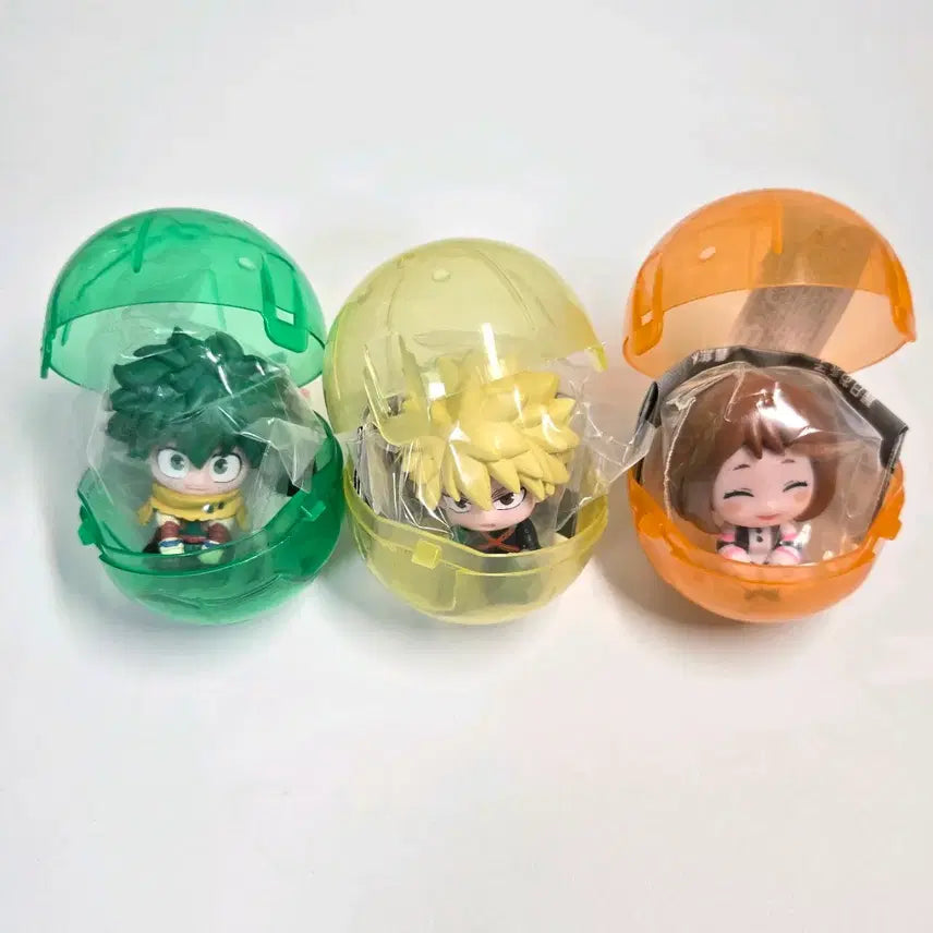 [BUNJANG] My Hero Academia Swarasetai Sitting Generations Izuku &amp; Bakugo &amp; Ochako Bundle Set / 나히아 스와라세타이 (앉은자세대열) 미도리아 &amp; 바쿠고 &amp; 오챠코 일괄