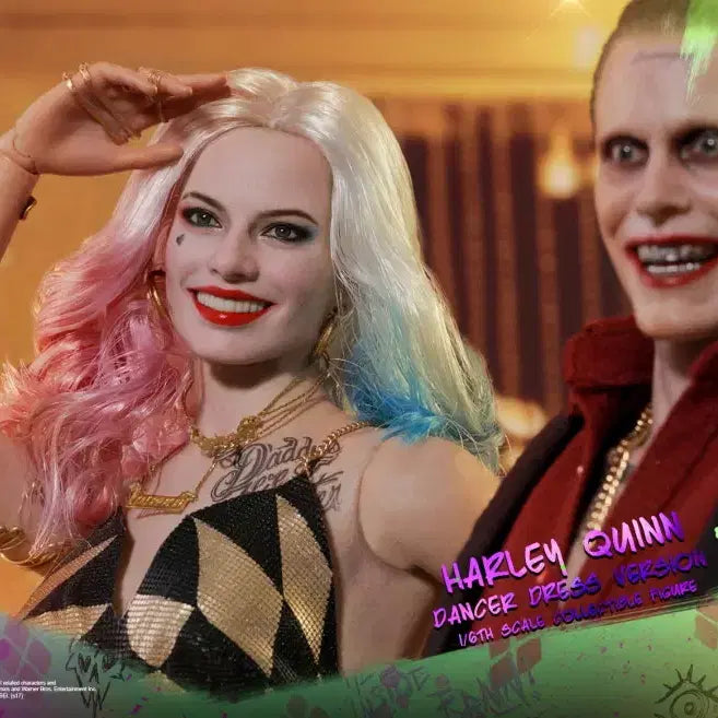 [BUNJANG] Hot Toys Suicide Squad Harley Quinn Dancer Dress Version 1/6 Scale Figure (Opened Display) / [개봉전시]핫토이 할리퀸 댄서 드레스 버전 1/6 피규어