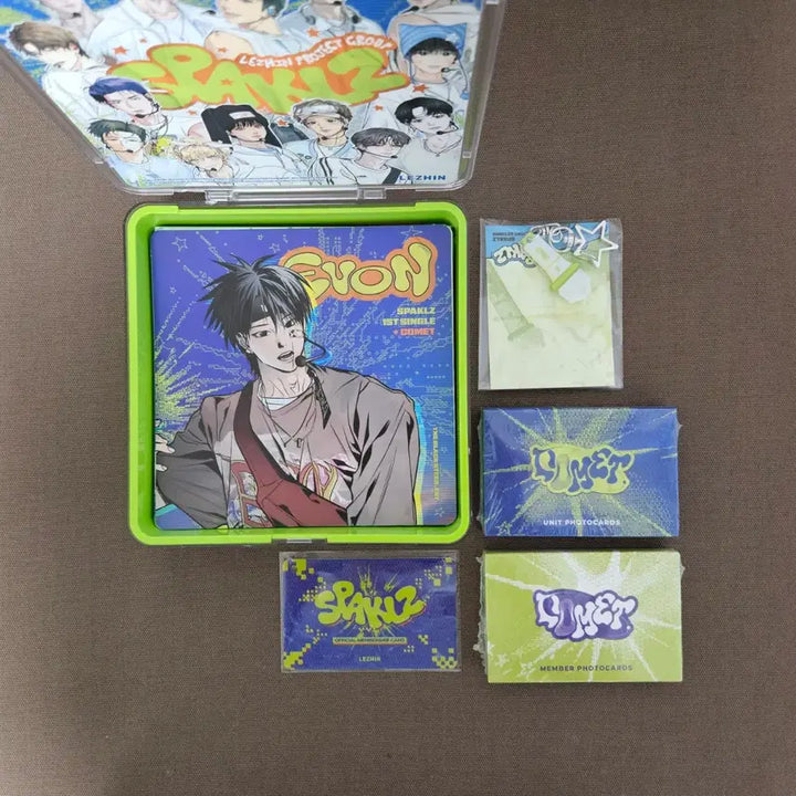 [BUNJANG] Resin Comics 2026 Sparkles Album Photocard, Slogan, Postcard / 레진코믹스 2026 시즌그리팅 스파클즈 앨범 포토카드 포카 슬로건 엽서