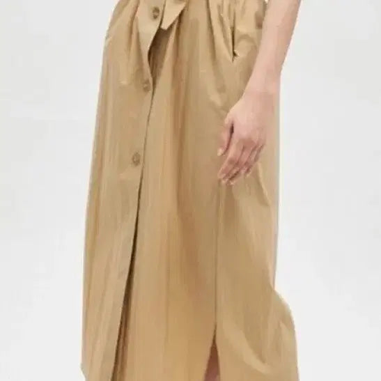 [BUNJANG] TIME Beige Shirt Dress / 거의새거) 타임 (TIME) 원피스 (드레스)