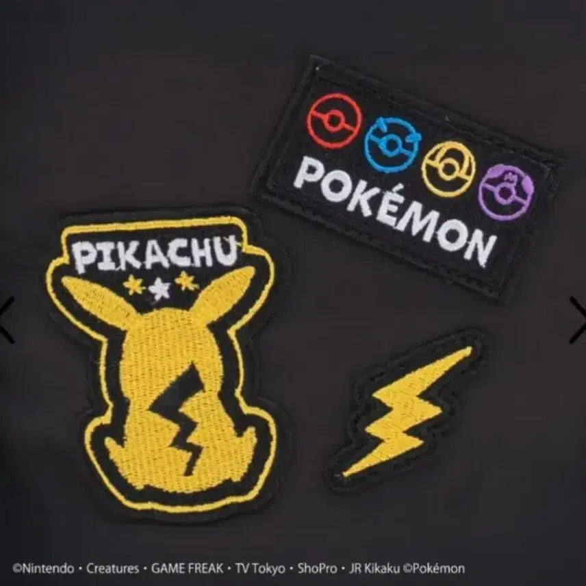[BUNJANG] Pokemon Pikachu Embroidered Crossbody Bag / 포켓몬 피카츄 자수 크로스백 가방