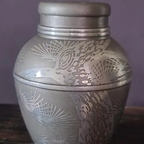 [BUNJANG] Pewter Tea Canister / 주석 차통