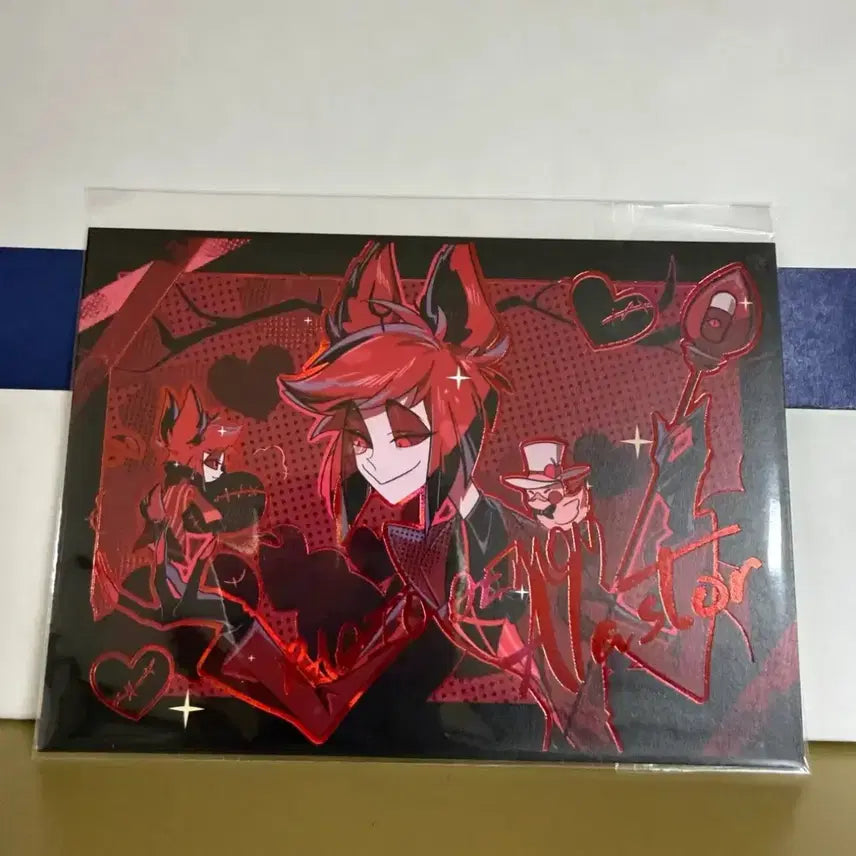 [BUNJANG] Hazbin Hotel Alastor Unofficial Postcard / 해즈빈 호텔 알래스터 비공식 엽서 판매합니다.