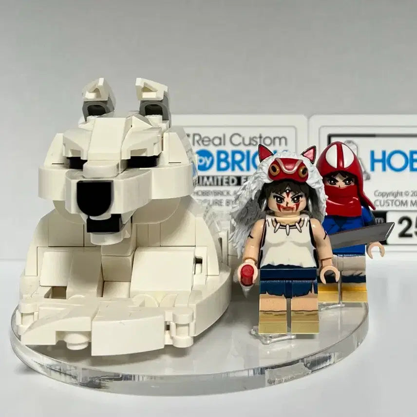[BUNJANG] Habrick Ghibli Princess Mononoke Custom LEGO / 하비브릭 지브리 원령공주 커스텀 레고