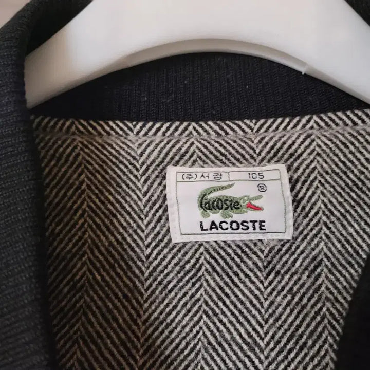 [BUNJANG] Lacoste Vintage Herringbone Blouson / [105] 빈티지 라코스테 헤링본 블루종