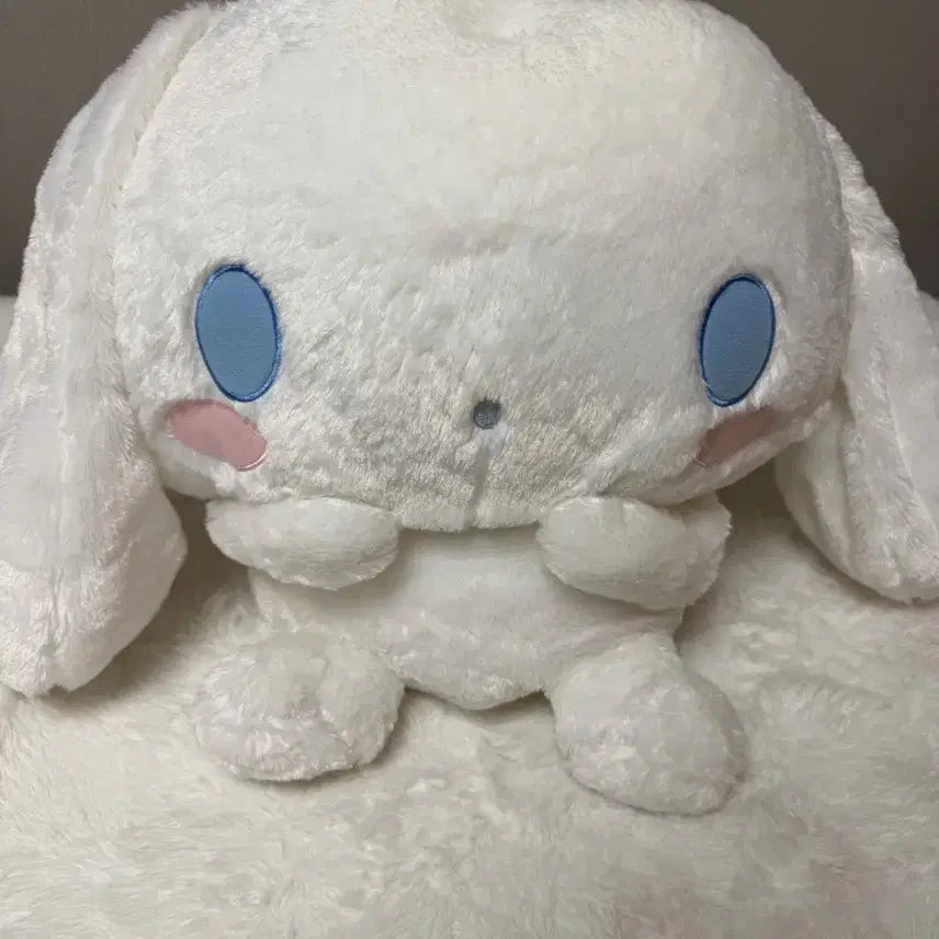[BUNJANG] Sanrio Cinnamoroll Large Plush Doll / 산리오 놀란 시나모롤 대형 Big 인형