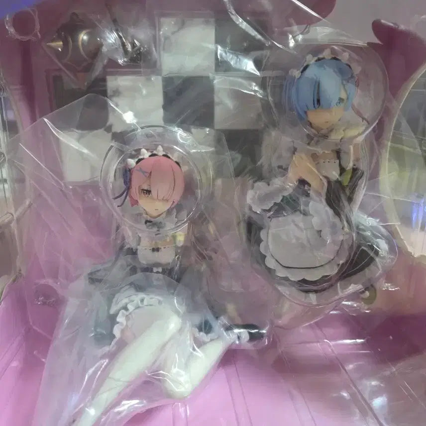 [BUNJANG] Re:Zero Ram Revolve 1/8 Scale Figure (Sealed) / Re: 제로 렘 람 피규어 리볼브(Revolve) 1/8 미개봉