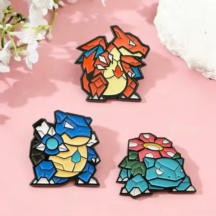 [BUNJANG] Pokemon Brooch Set (Best Condition) / 포켓몬스터 브로치 세트 (상태 최상)