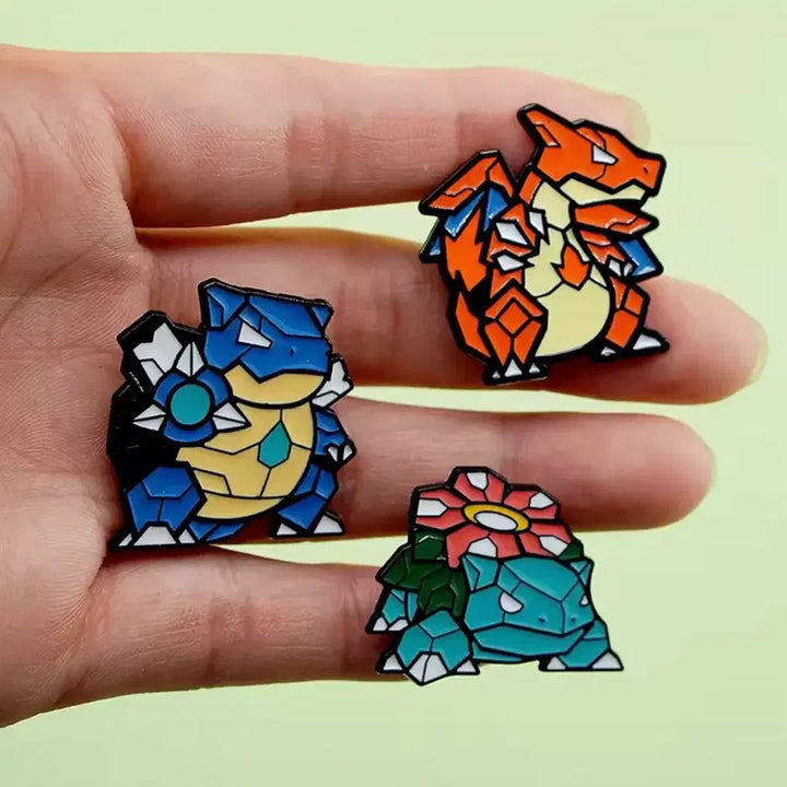 [BUNJANG] Pokemon Brooch Set (Best Condition) / 포켓몬스터 브로치 세트 (상태 최상)