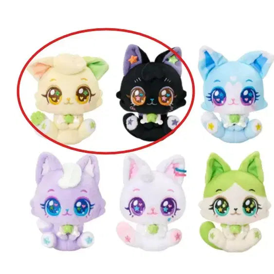 [BUNJANG] NCT WISH Wish Cat Surprise Plush Keychain (Riku, Ryo) Bundle Set / 엔시티 위시 위시캣 서프라이즈 플러시 키링(리쿠, 료) 일괄판매합니다.