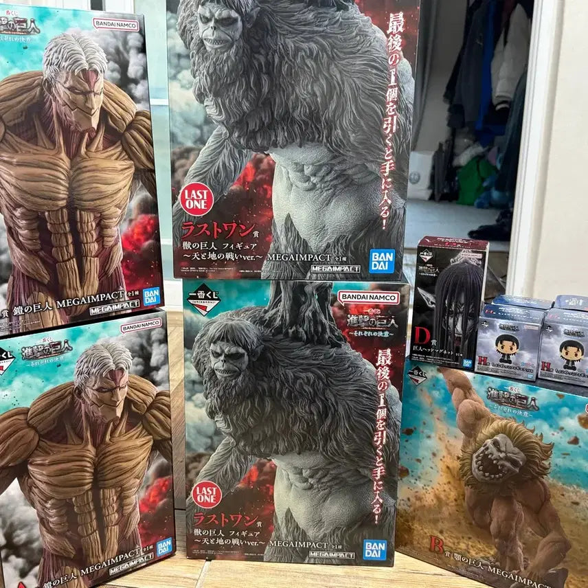 [BUNJANG] Attack on Titan Jaw Titan B Prize Figure (Sealed) / 미개봉 택포32] 진격의거인 턱거인 B상 피규어