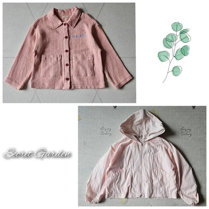 [BUNJANG] Amber &amp; Bien Windbreaker Jumper Set / (무배)사이즈140 엠버 점퍼