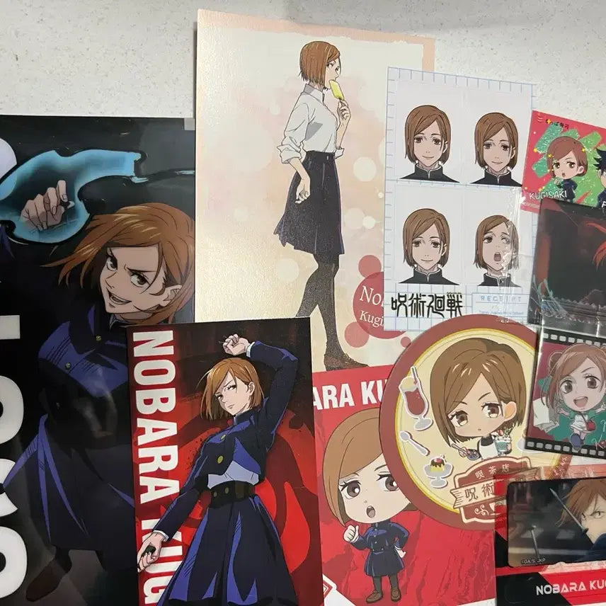 [BUNJANG] Jujutsu Kaisen Nobara Kugisaki Card Poster Set / 주술회전 쿠기사키 노바라 카드 포스터 세트