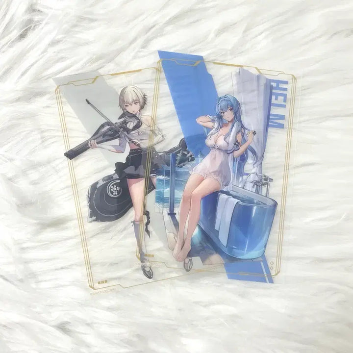 [BUNJANG] Nihonkaku Nihon Kaku Nikke Exhibition Clear Bromide Helm After Shower Yulia / 니케 전시회 클리어 브로마이드 헬름 애프터 샤워 율리아