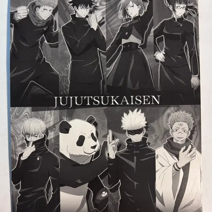 [BUNJANG] Jujutsu Kaisen Satoru Gojo A5 Clear Visual Poster / 주술회전 고죠 사토루 클리어 비주얼 포스터(A5)