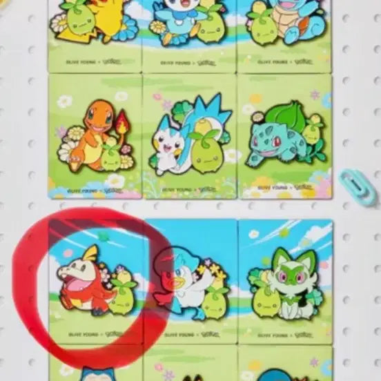 [BUNJANG] Olive Young Pokémon Magnet - Scorchab / 올리브영 포켓몬 마그넷 뜨아거