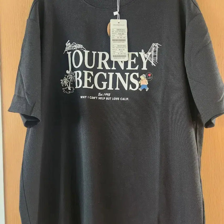 [BUNJANG] Chasecult Printing Short Sleeve T-Shirt / 체이스컬트 프린팅 반팔 티셔츠